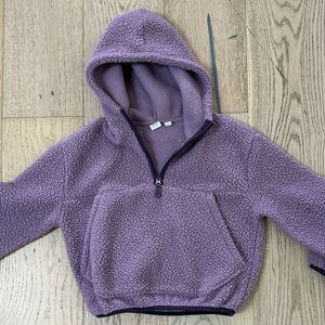 Gap Cozy Purple Kids medium (8) Hoodie